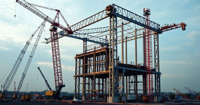 Fabrica&ccedil;&atilde;o e Montagem de Estruturas Met&aacute;licas