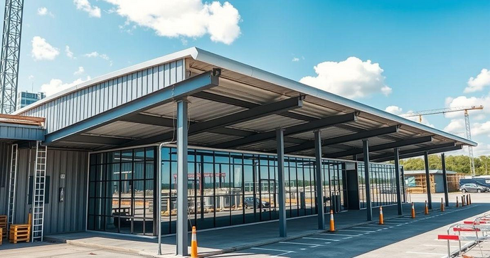 Cobertura met&aacute;lica com telha sandu&iacute;che: vantagens e aplica&ccedil;&otilde;es para sua constru&ccedil;&atilde;o