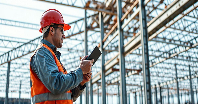 Estrutura met&aacute;lica pre&ccedil;o: como calcular e economizar na sua obra