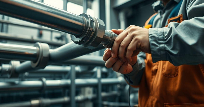 Instala&ccedil;&atilde;o de Tubula&ccedil;&atilde;o Industrial Eficiente