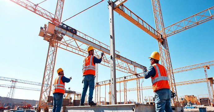 Montagem de estruturas metálicas: Guia completo para uma execução eficiente