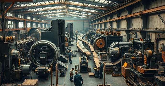 Caldeiraria de Fabrica&ccedil;&atilde;o e Montagem Industrial