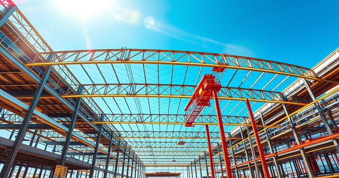 Estrutura Met&aacute;lica para Constru&ccedil;&atilde;o Civil: Vantagens