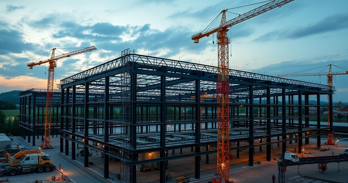 Empresa de estrutura met&aacute;lica &eacute; a solu&ccedil;&atilde;o ideal para constru&ccedil;&atilde;o segura e eficiente