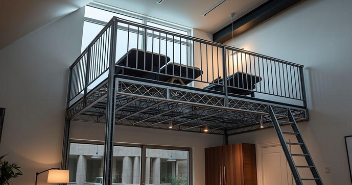 Estrutura Met&aacute;lica para Mezanino &eacute; a Solu&ccedil;&atilde;o Ideal para Otimizar Espa&ccedil;os em Seu Projeto