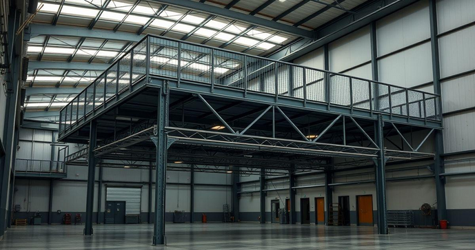 Mezanino industrial met&aacute;lico: como escolher e instalar com efici&ecirc;ncia