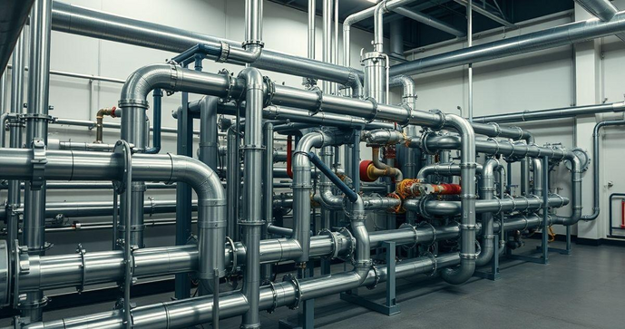 Montagem de tubula&ccedil;&atilde;o industrial &eacute; essencial para efici&ecirc;ncia e seguran&ccedil;a em projetos industriais