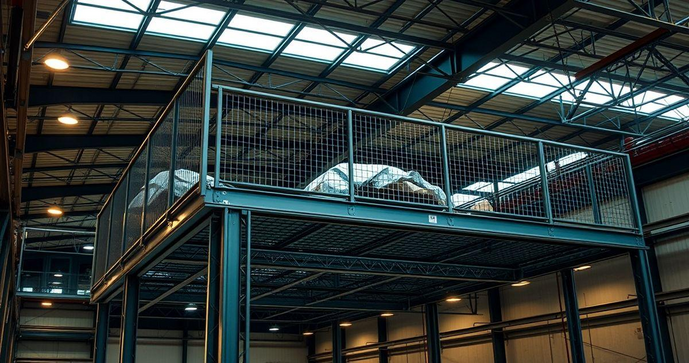 Estrutura Met&aacute;lica para Mezanino: Vantagens e Dicas para Escolher a Ideal