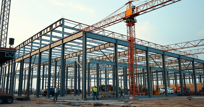 Fabrica&ccedil;&atilde;o e Montagem de Estruturas Met&aacute;licas para Projetos Sustent&aacute;veis