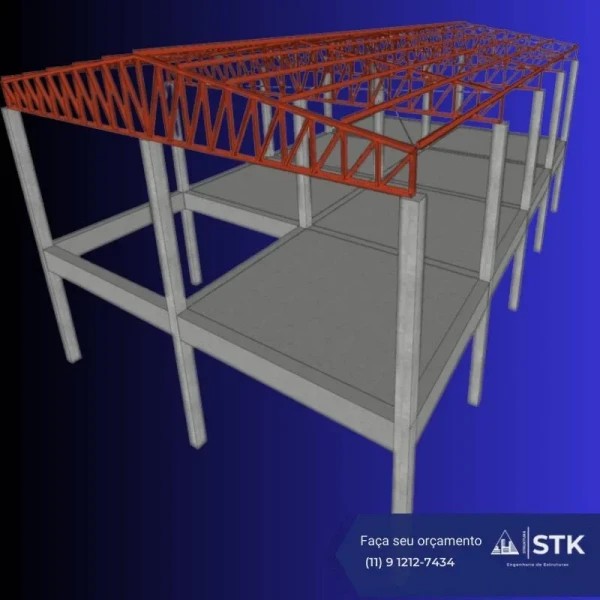 projeto galpão comercial